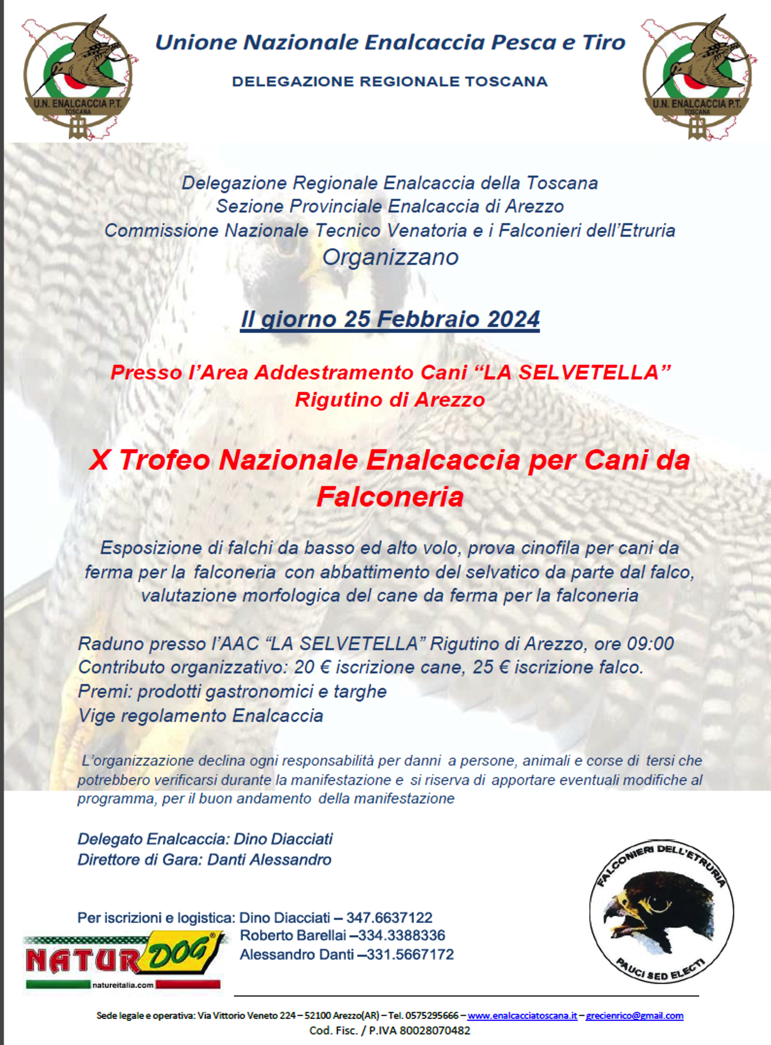 IX Trofeo Nazionale Enalcaccia per Cani da Falconeria - (25/2/2024)